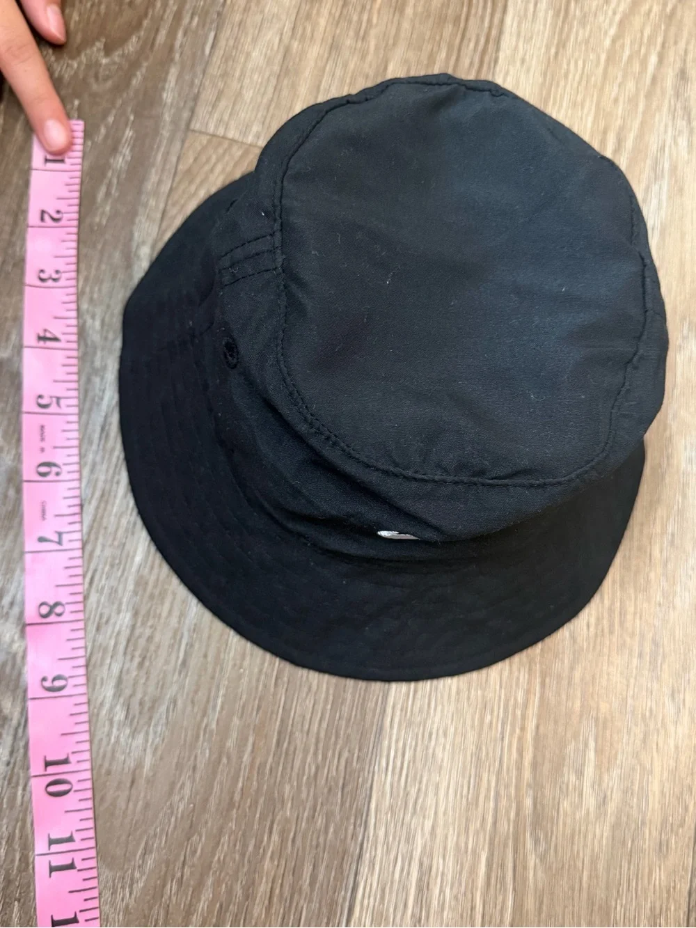 Nike Black Bucket Hat with White Swoosh